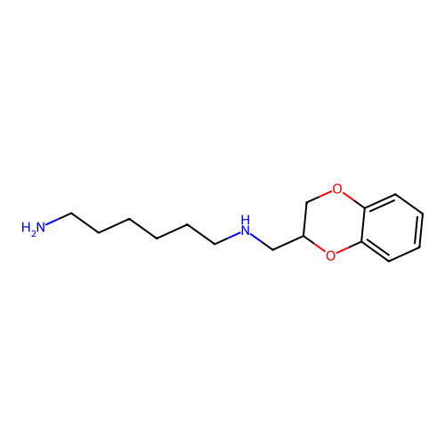 1,6-Hexanediamine, N-[(2,3-dihydro-1,4-benzodioxin-2-yl)methyl]- structure