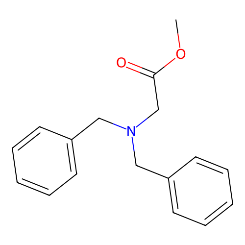 N,N-Dibenzyl glycine methyl ester structure