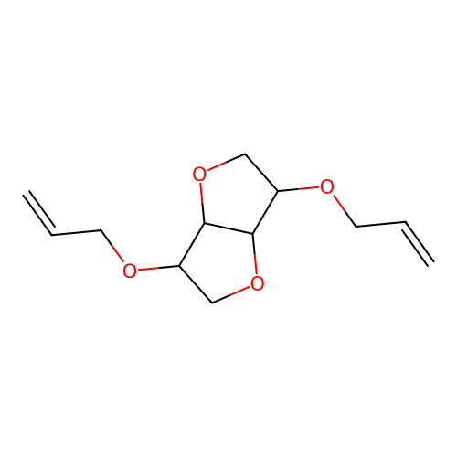 3,6-Bis(allyloxy)hexahydrofuro[3,2-b]furan structure