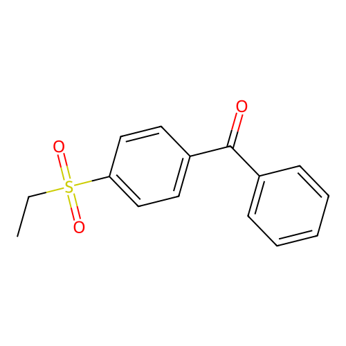 4-Ethylsulphonylbenzophenone structure