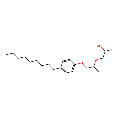 1-[1-Methyl-2-(4-nonylphenoxy)ethoxy]propan-2-OL structure