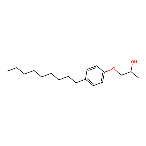 1-(4-Nonylphenoxy)propan-2-ol structure