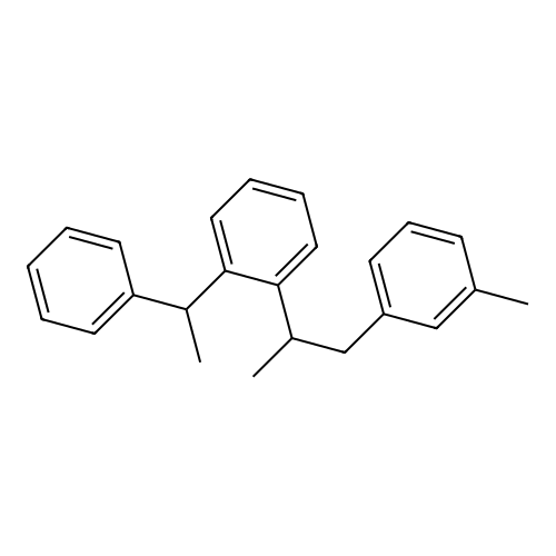 1-Methyl-3-[2-[2-(1-phenylethyl)phenyl]propyl]benzene structure