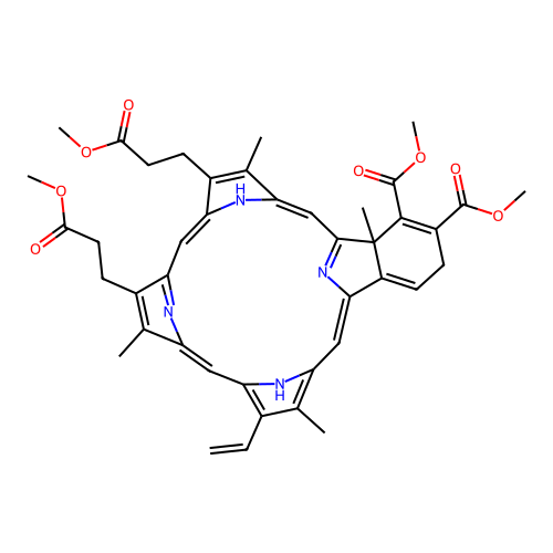 benzoporphyrin derivative Ring A-1 structure