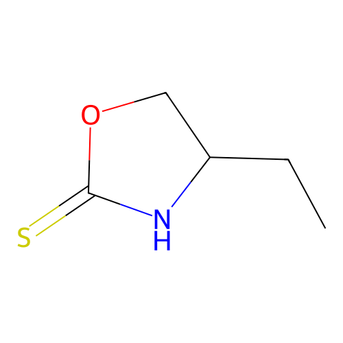 4-Ethyl-2-oxazolidinethione structure