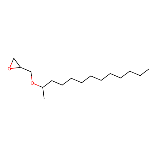 (((Methyldodecyl)oxy)methyl)oxirane structure