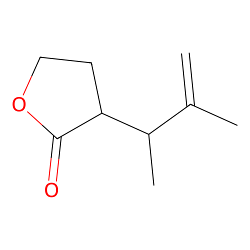 (1,2-Dimethylallyl)dihydrofuran-2(3H)-one structure