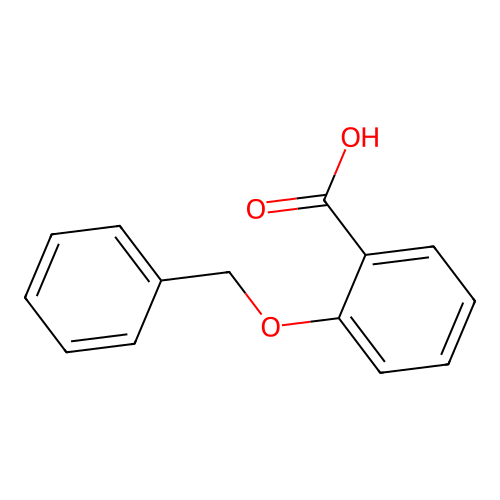 2-Benzyloxybenzoic acid structure