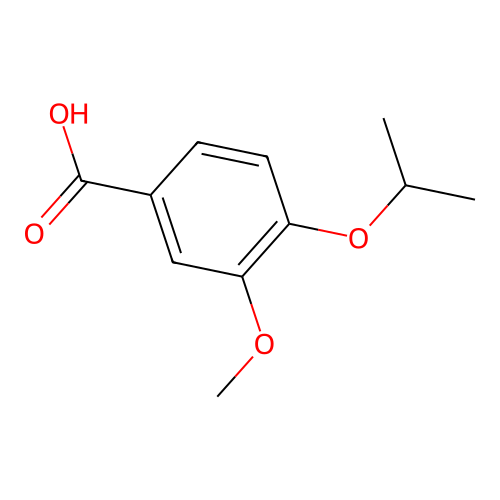 4-Isopropoxy-3-methoxybenzoic acid structure