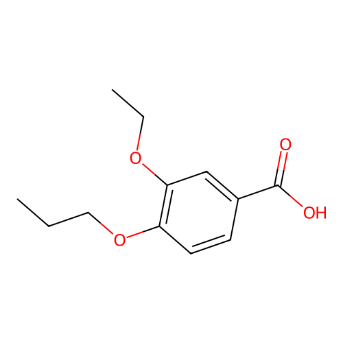3-Ethoxy-4-propoxybenzoic acid structure