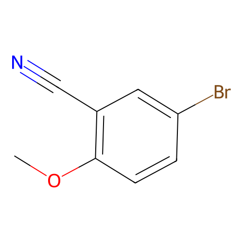 5-Bromo-2-methoxybenzonitrile structure
