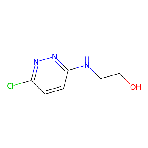 2-[(6-Chloropyridazin-3-yl)amino]ethan-1-ol structure