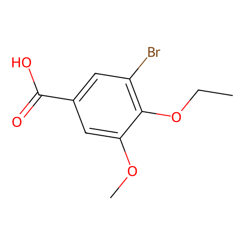 3-Bromo-4-ethoxy-5-methoxybenzoic acid structure