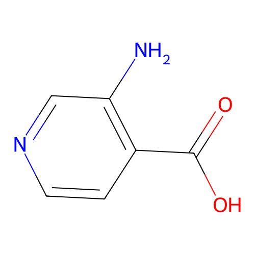 3-氨基异烟酸 structure