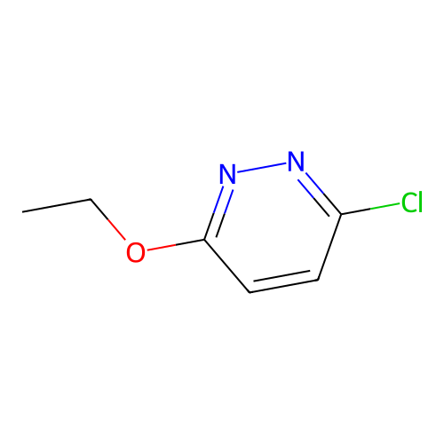 3-Chloro-6-ethoxypyridazine structure