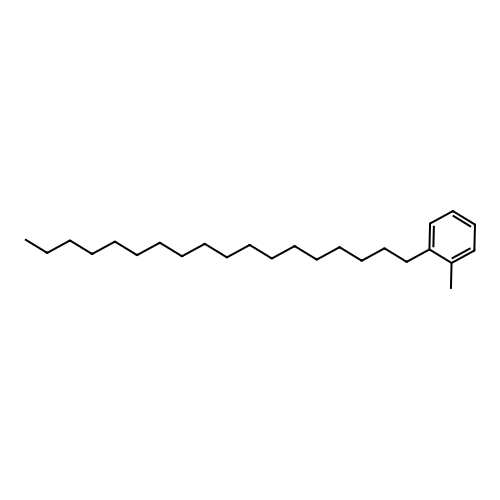 o-(Octadecyl)toluene structure