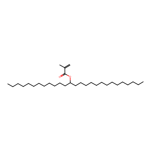 Dodecylpentadecyl methacrylate structure