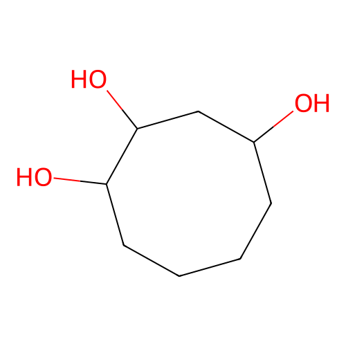 Cyclooctane-1,2,4-triol structure