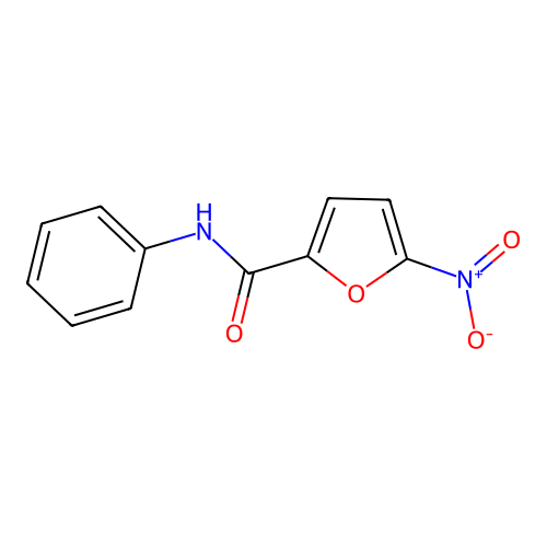 5-硝基-N-苯基呋喃-2-甲酰胺 structure