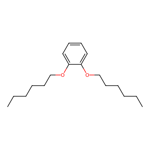 1,2-Dihexyloxybenzene structure