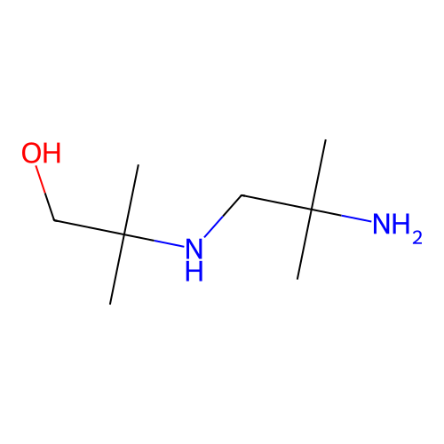 N1-(1,1-Dimethyl-2-hydroxyethyl)-2-methyl-1,2-propanediamine structure