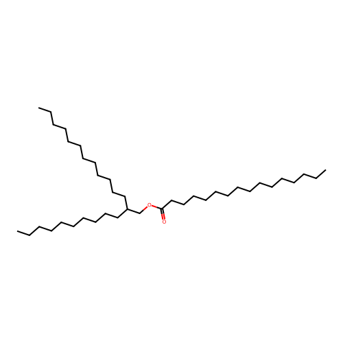 2-Decyltetradecyl hexadecanoate structure