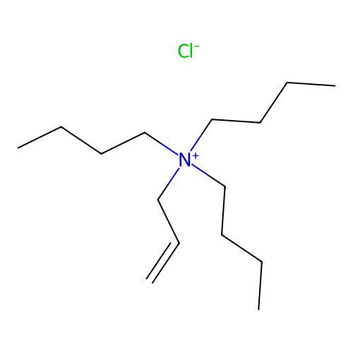 Allyltributylammonium chloride structure