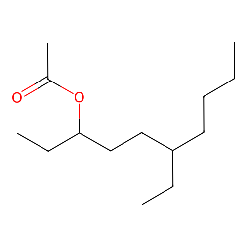 1,4-Diethyloctyl acetate structure