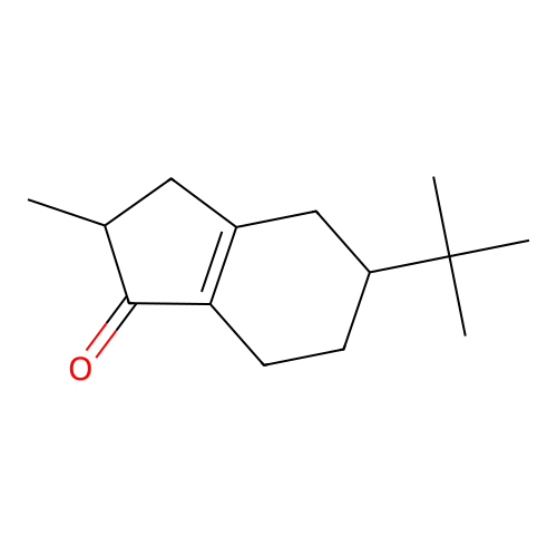 5-(tert-Butyl)-2,3,4,5,6,7-hexahydro-2-methyl-1H-inden-1-one structure