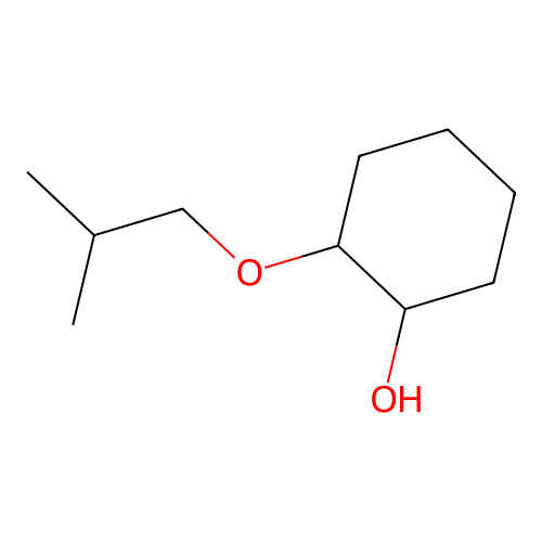 2-Isobutoxycyclohexan-1-ol structure