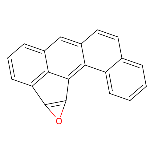 Benz(9,10)aceanthryleno(1,2-b)oxirene structure