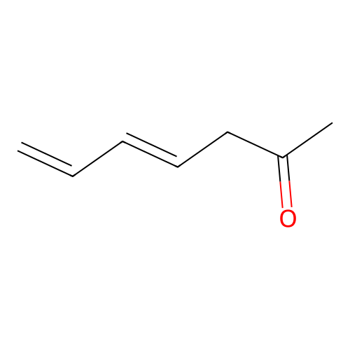 4,6-Heptadien-2-one structure