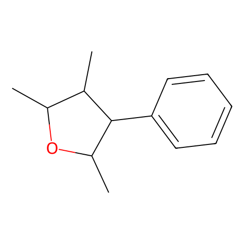 2,3,5-Trimethyl-4-phenyltetrahydrofuran structure