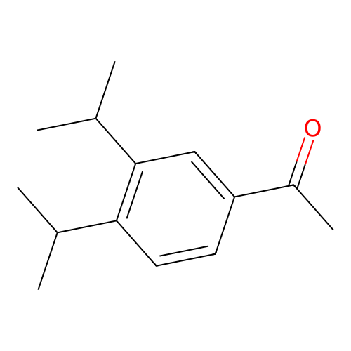 Ethanone, 1-(3,4-bis(1-methylethyl)phenyl)- structure