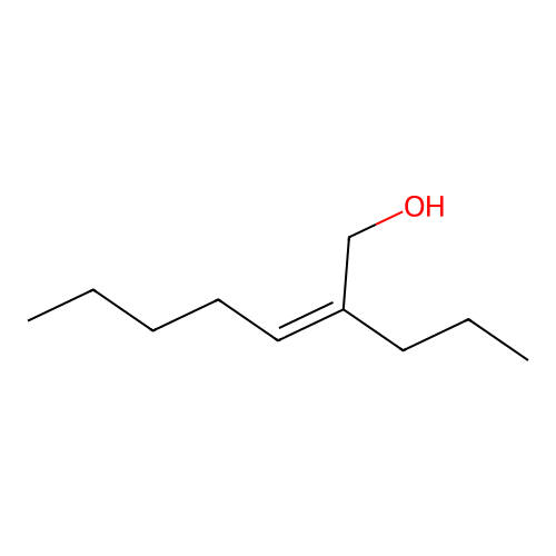 2-Propylhept-2-en-1-ol structure