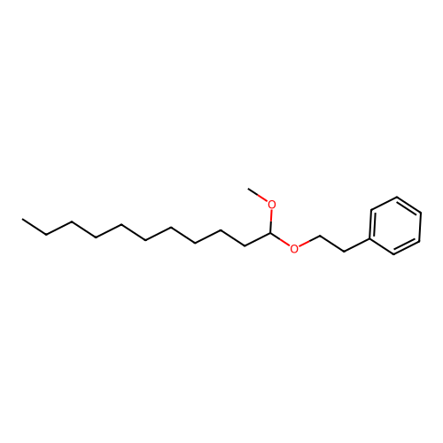 {2-[(1-Methoxyundecyl)oxy]ethyl}benzene structure