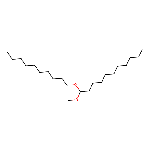 1-(Decyloxy)-1-methoxyundecane structure