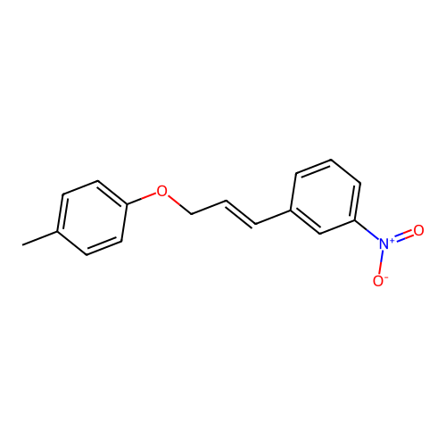 1-[3-(4-Methylphenoxy)prop-1-enyl]-3-nitrobenzene structure