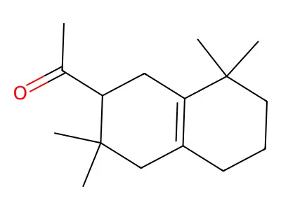 1-(1,2,3,4,5,6,7,8-Octahydro-3,3,8,8-tetramethyl-2-naphthalenyl)ethanone structure