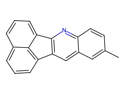 10-Methylacenaphtho(1,2-b)quinoline structure