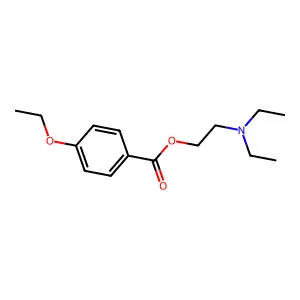 Parethoxycaine structure