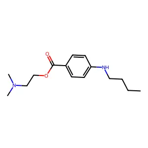 丁卡因 structure
