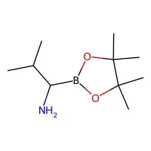 2-Methyl-1-(4,4,5,5-tetramethyl-1,3,2-dioxaborolan-2-yl)propan-1-amine structure