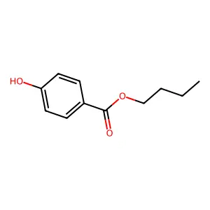 Butylparaben structure