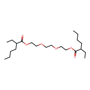 2,2'-Ethylenedioxydiethyl bis(2-ethylhexanoate) structure
