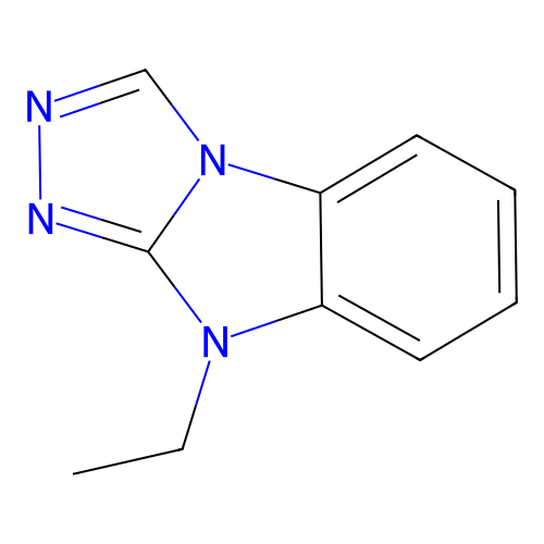 4-Ethyl-[1,2,4]triazolo[4,3-a]benzimidazole structure
