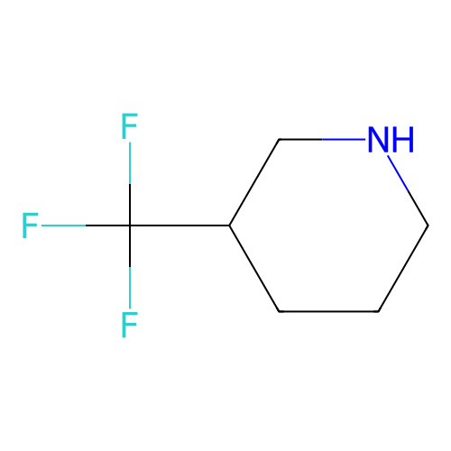 3-(Trifluoromethyl)piperidine structure