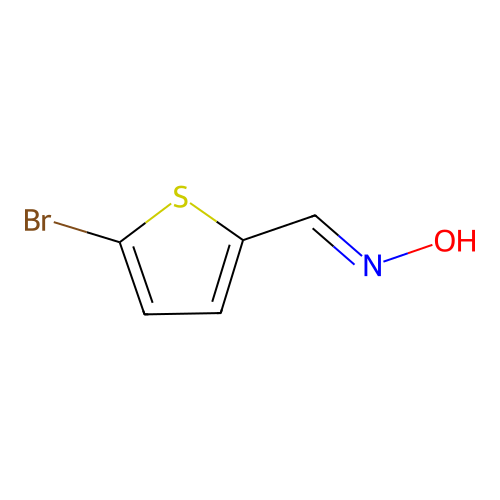 N-[(5-溴噻吩-2-基)亚甲基]羟胺 structure
