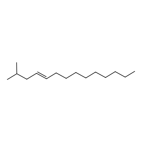 2-Methyltetradec-4-ene structure