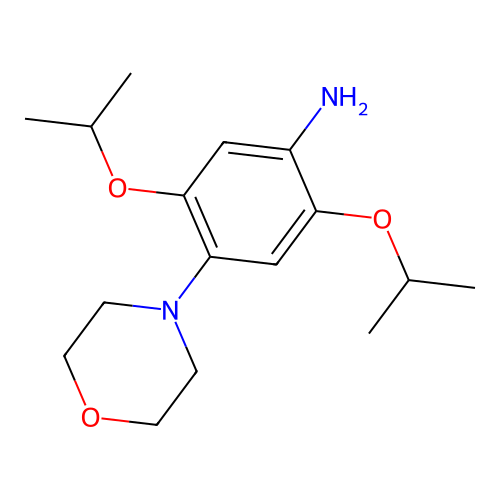 2,5-Diisopropoxy-4-morpholinoaniline structure
